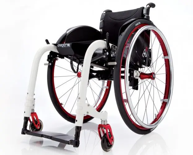 Lekki aluminiowy wózek inwalidzki aktywny Progeo Ego