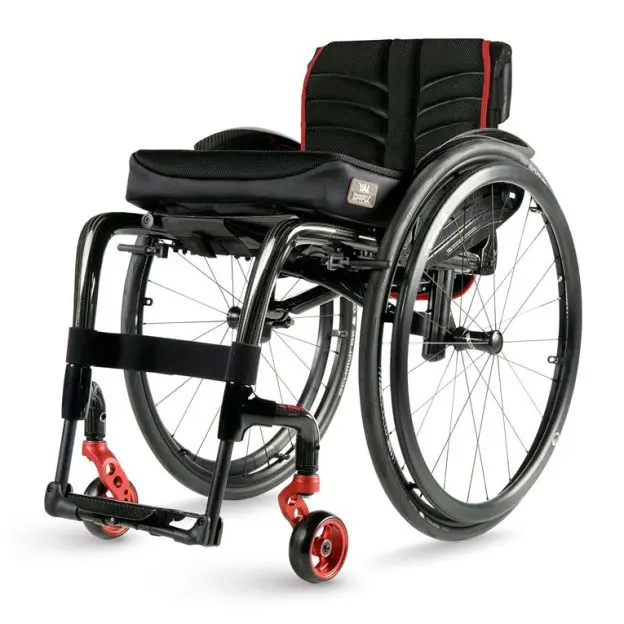 Lekki składany wózek inwalidzki aktywny Quickie Krypton F