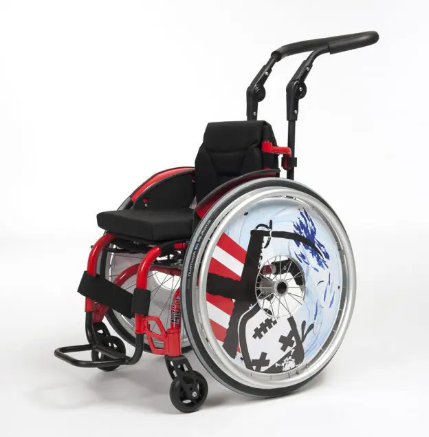 Wózek inwalidzki aktywny dla dzieci Vermeiren Sagitta Kids