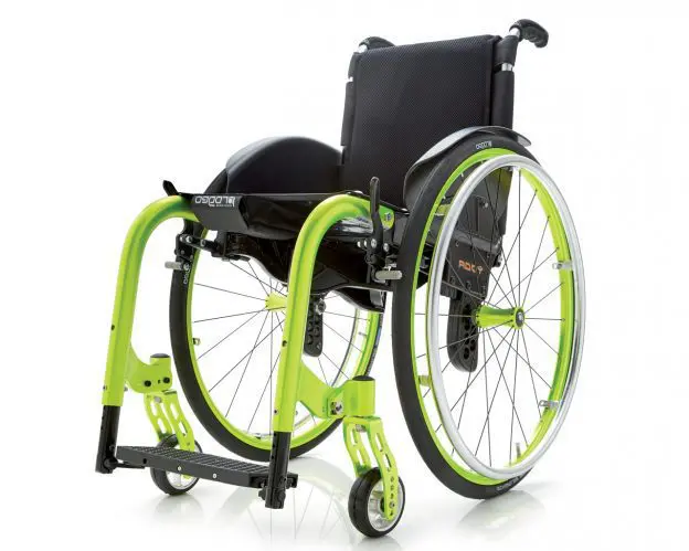 Lekki aluminiowy wózek inwalidzki aktywny Progeo Yoga