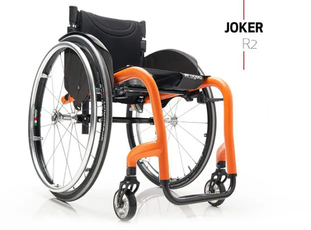 Wózek inwalidzki aktywny ze sztywną ramą Progeo Joker R2